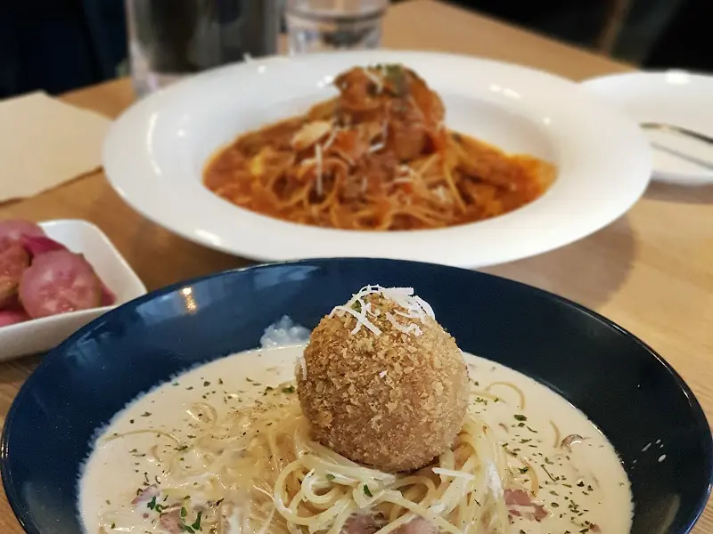 아란치니 크림 파스타