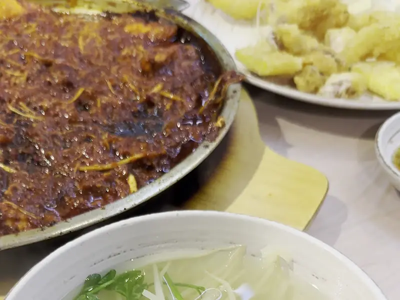 복어 불고기 한 상 차림