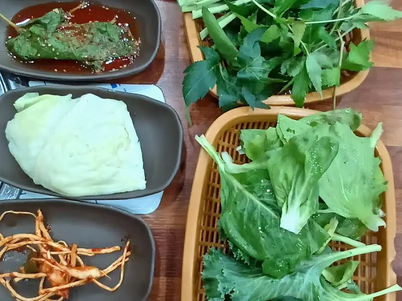 싱싱한 쌈 채소