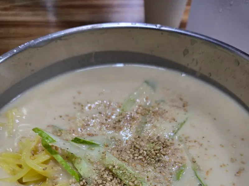 오뚜기 식당 잔치국수