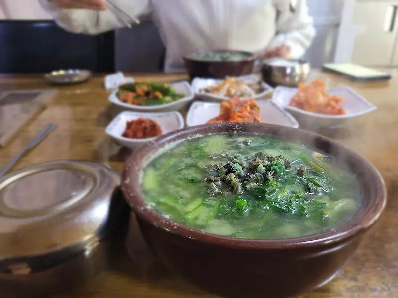 고디탕과 밑반찬