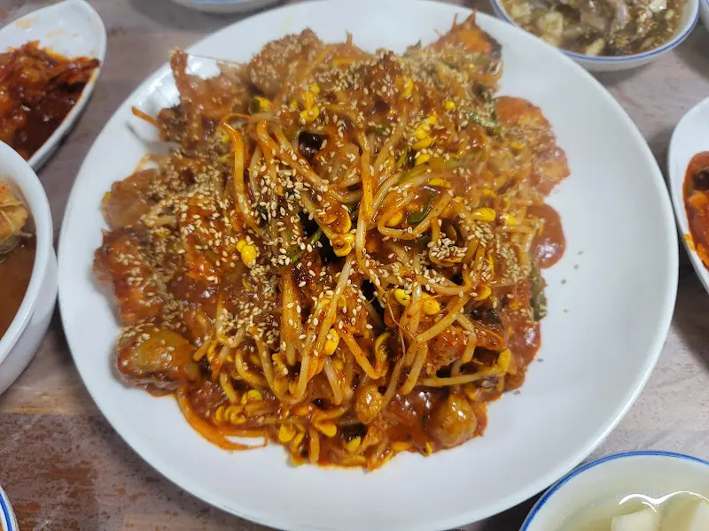 푸짐한 아구찜