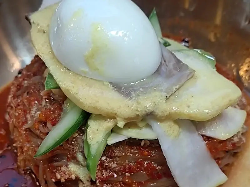 경인면옥 비빔냉면