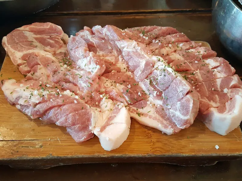 돼지 목살 구이