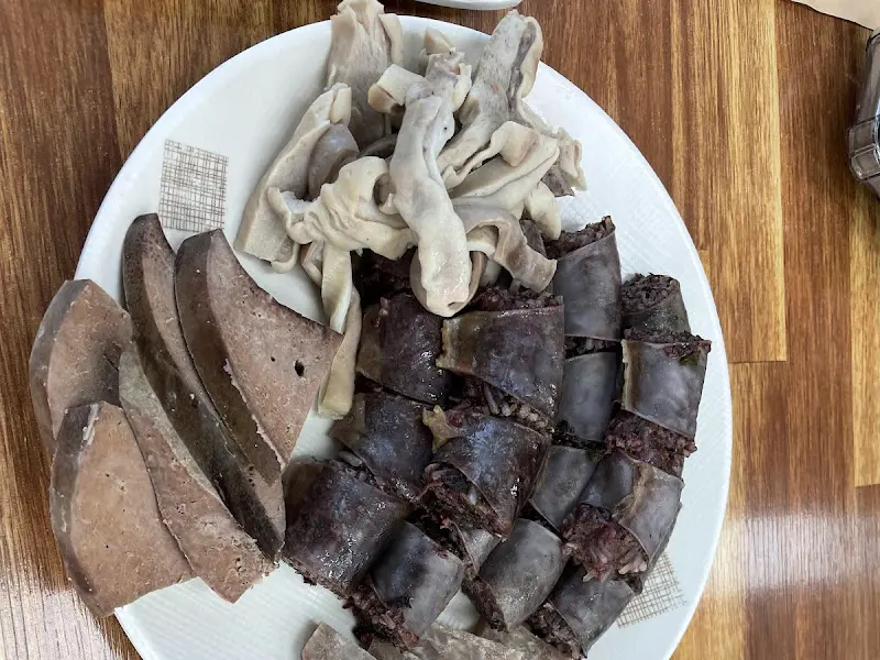 푸짐한 모듬 순대 한 상