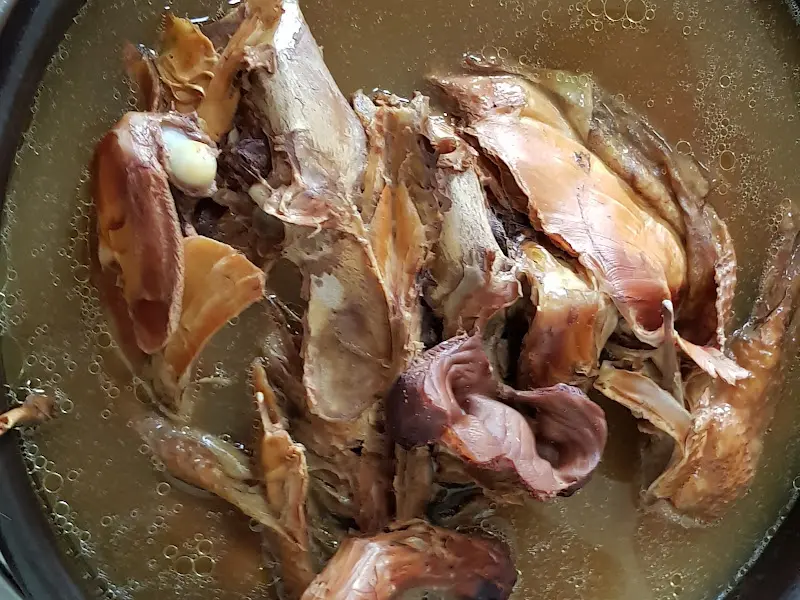 닭고기 클로즈업