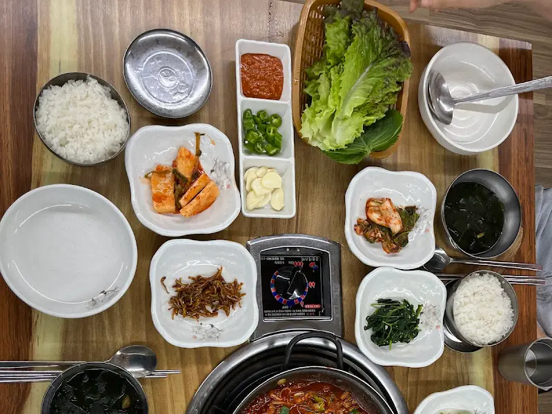 불낙전골 한 상 차림