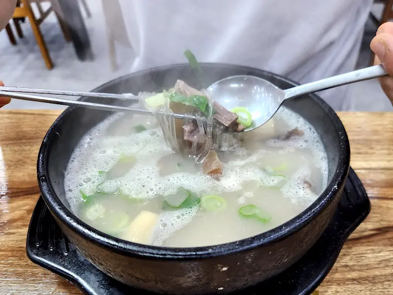 설렁탕의 모습