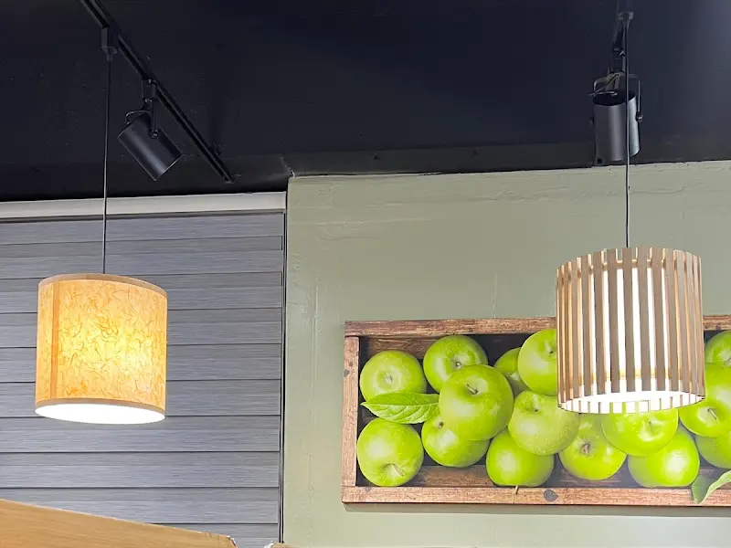 식당 내부 조명