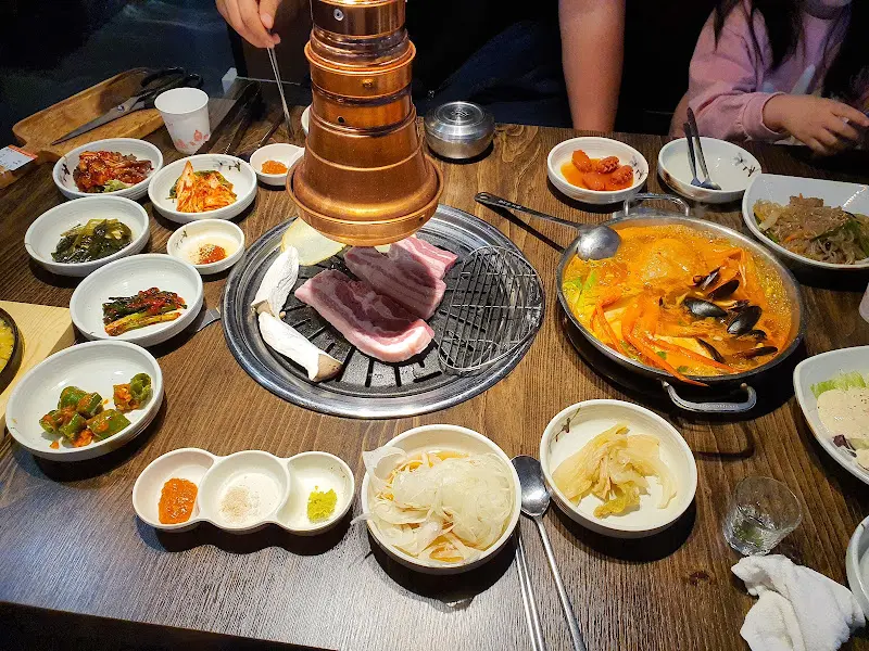 돼지갈비 한 상