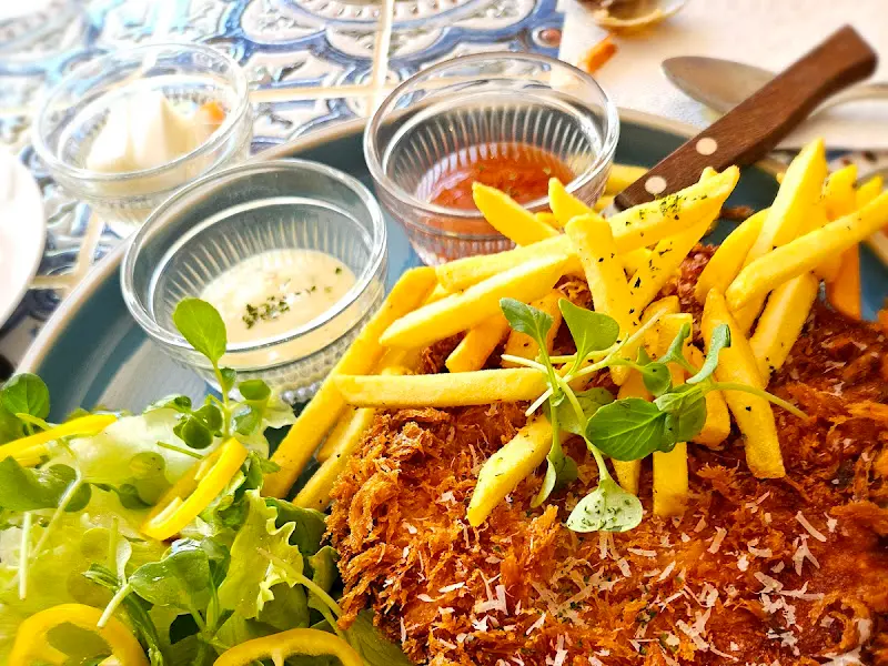 스테이크와 감자튀김