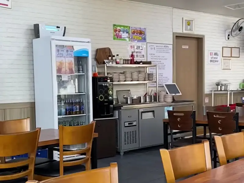 식당 내부 모습
