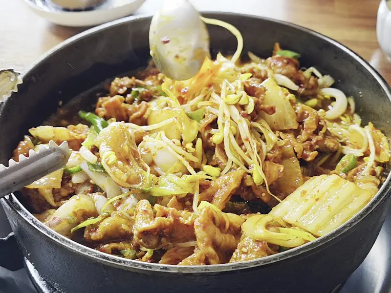 갑오징어 두루치기 볶음밥