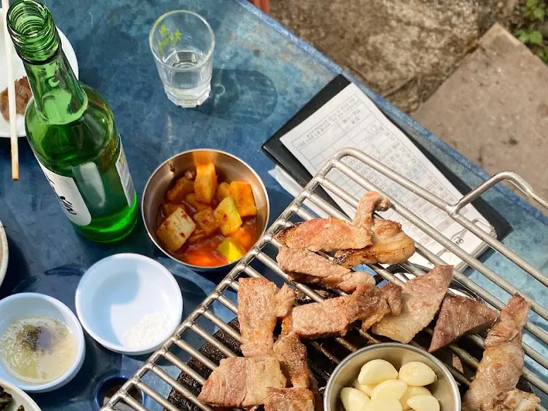 갈매기살과 술 한 잔