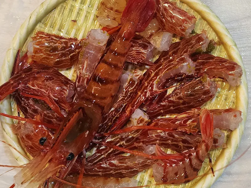 손질된 독도새우