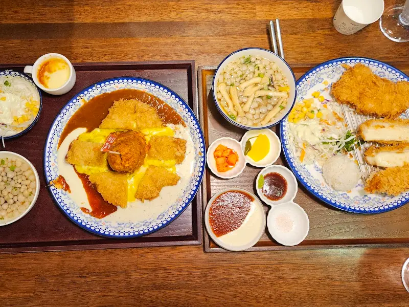 별리달리 돈까스 전체 메뉴 구성