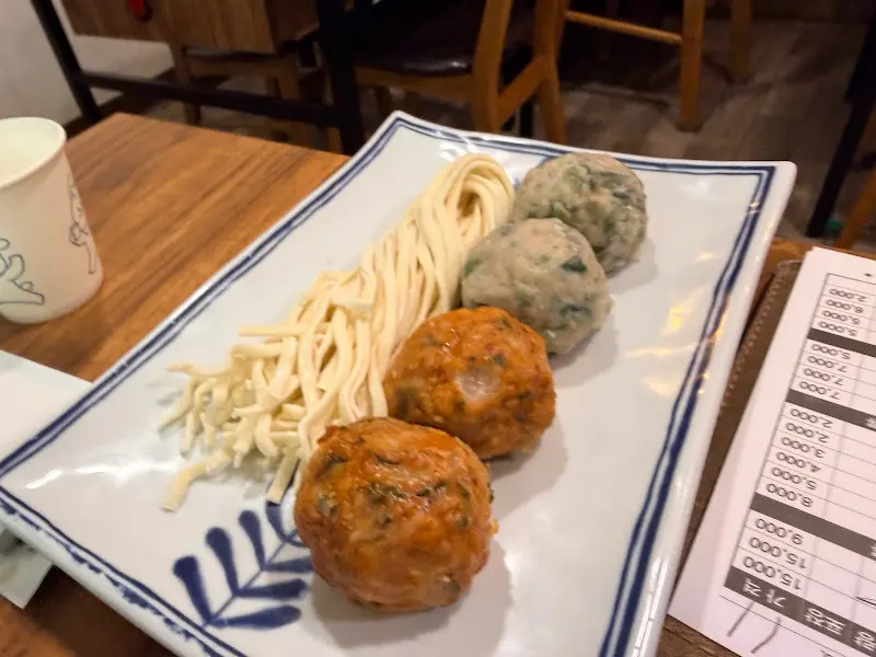 만두와 칼국수 면