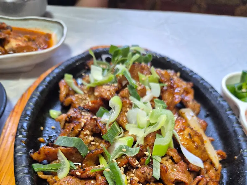 고추장 석쇠불고기의 먹음직스러운 모습