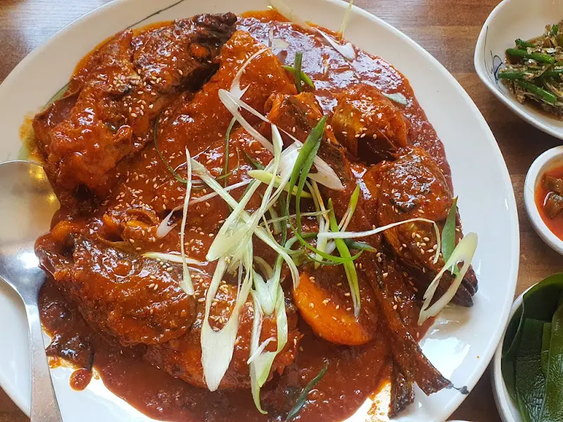 코다리찜의 매콤한 비주얼