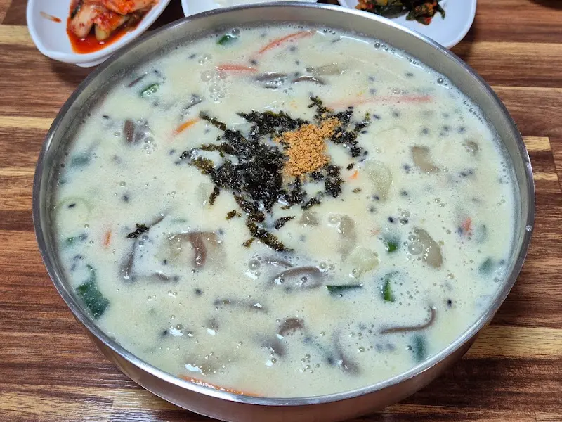 옹심이 메밀 칼국수
