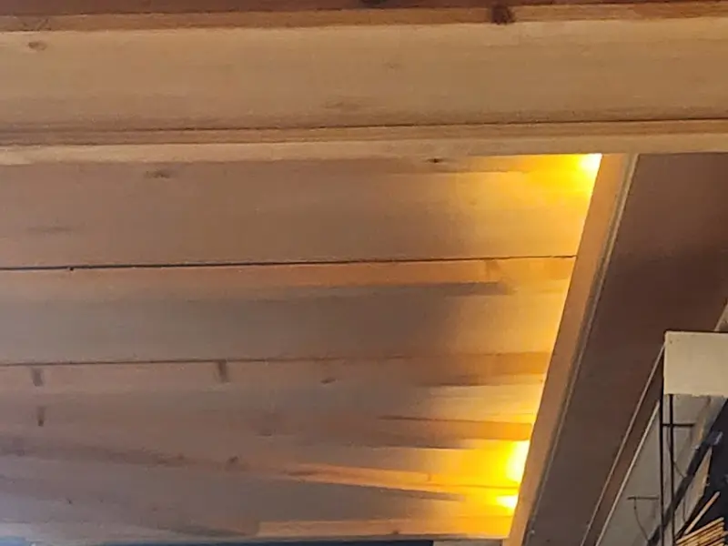 히카리우동 내부 천장