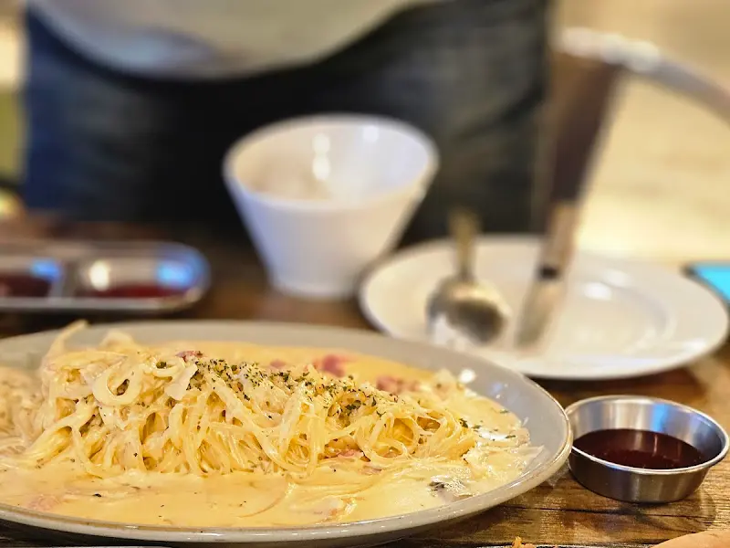 고소하고 부드러운 크림 파스타