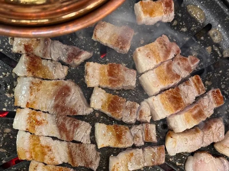 잘 익은 돼지고기