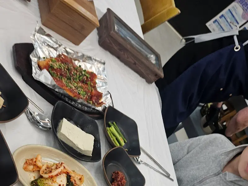 황태구이 정식 한상차림