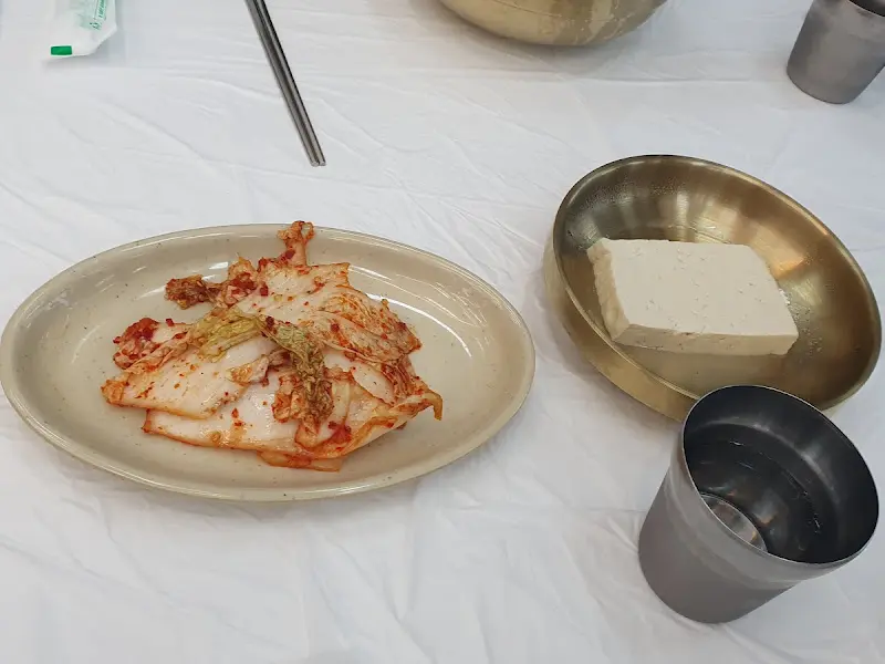 황태 식혜와 두부