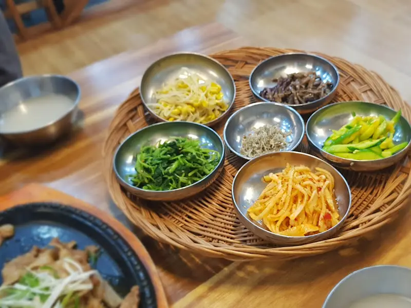 보리밥 비빔 재료