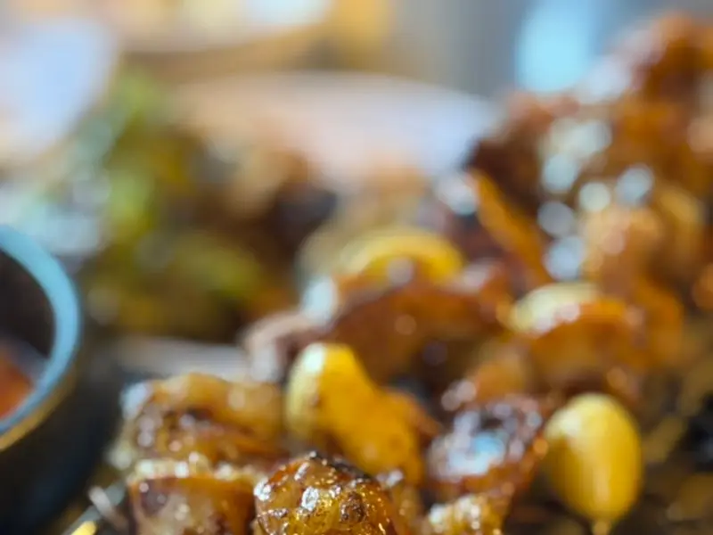 맛있게 구워진 양대창