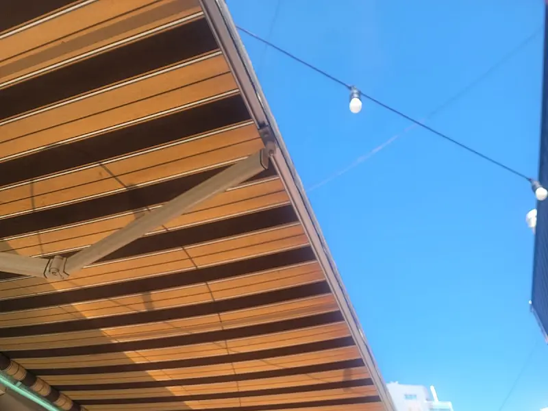 기장손칼국수 가게 앞 풍경