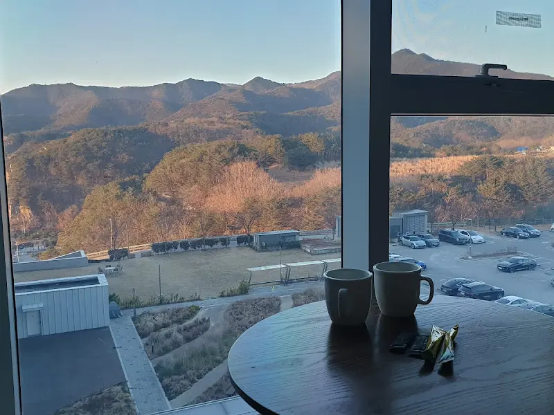 객실에서 바라본 풍경
