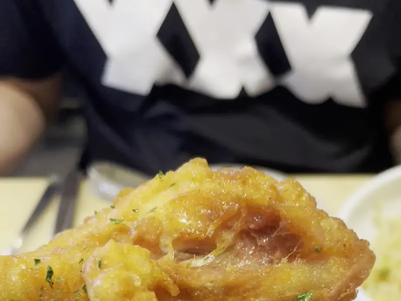 바삭한 치킨 튀김옷