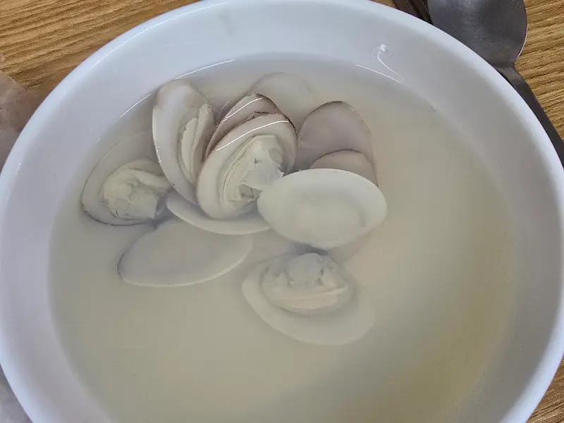 수*횟집 조개탕