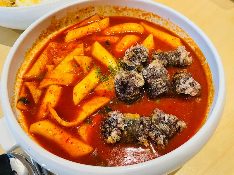 떡볶이와 순대튀김