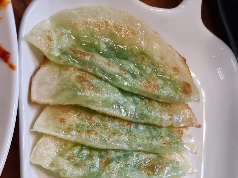 납작만두 클로즈업