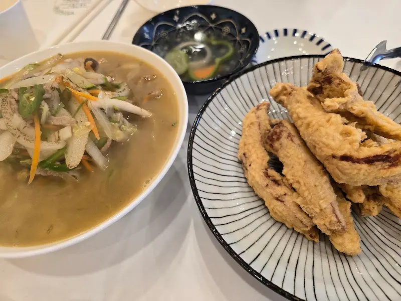 안심탕수육과 짬뽕