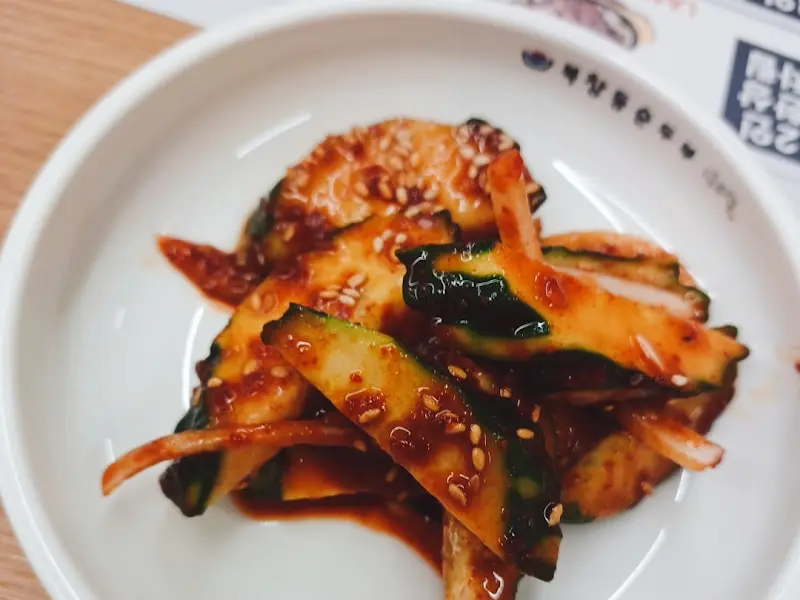 북창동 순두부 오이무침