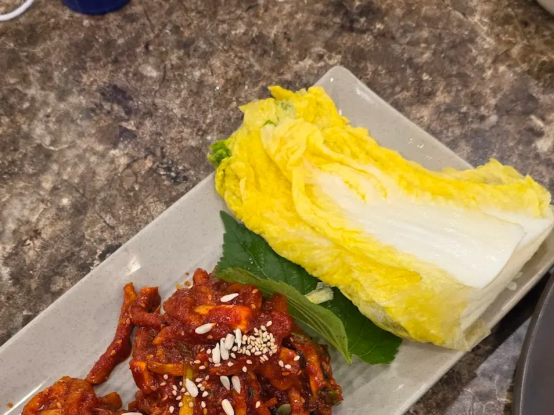 보쌈김치와 절인 배추