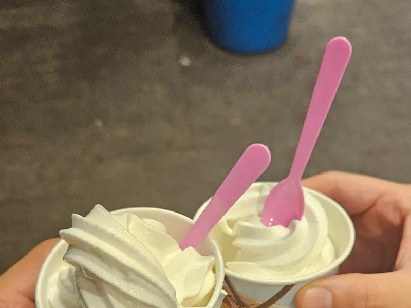 깔끔한 마무리, 소프트 아이스크림