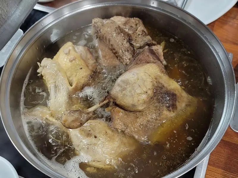 삼백초 오리백숙