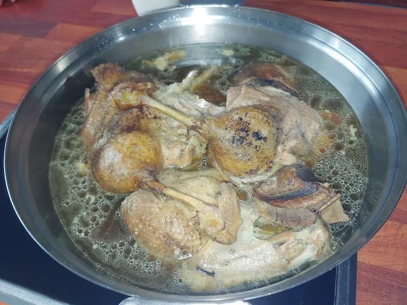 삼백초 오리백숙