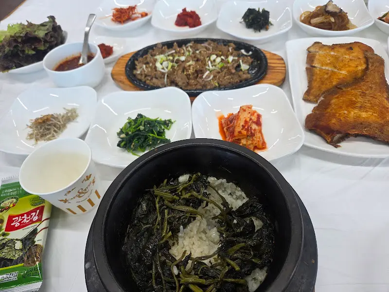 곤드레밥 근접샷