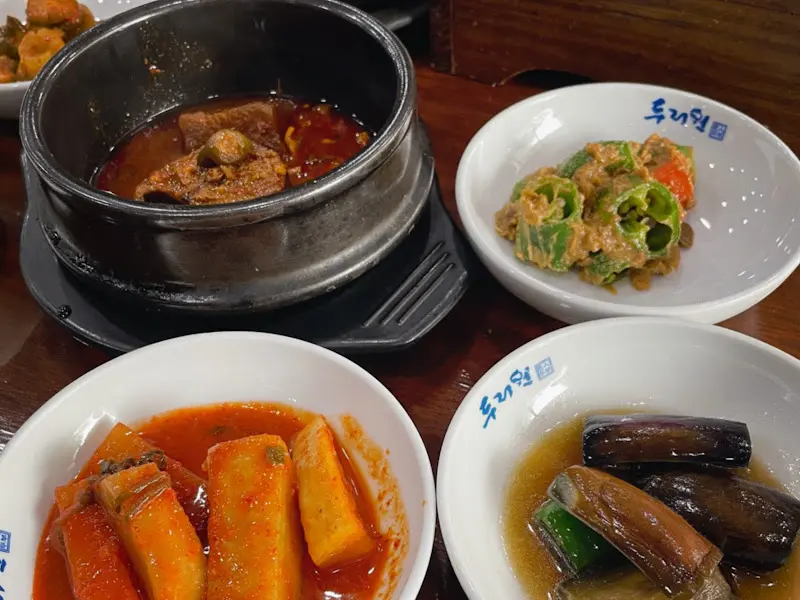 두리원손두부 한상차림