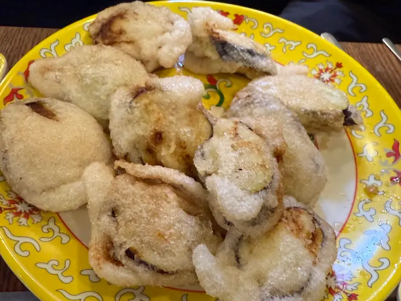 가지 만두 튀김