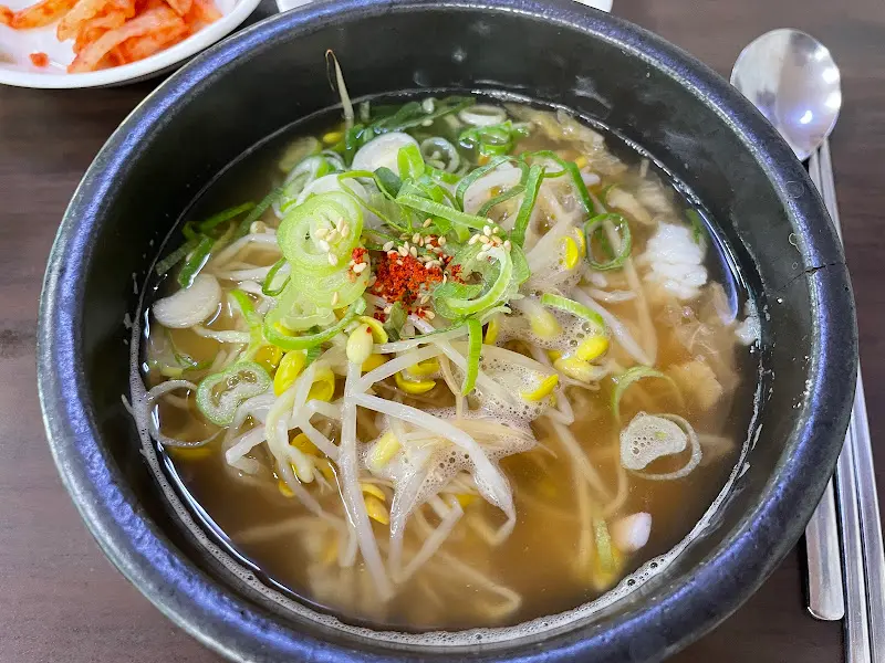 할매 콩나물국밥 메인 메뉴