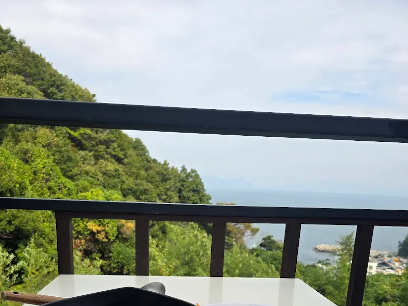 테라스에서 바라본 오션뷰