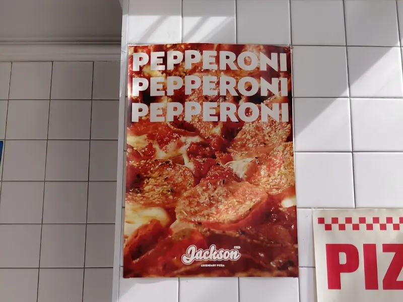 페페로니 피자 포스터