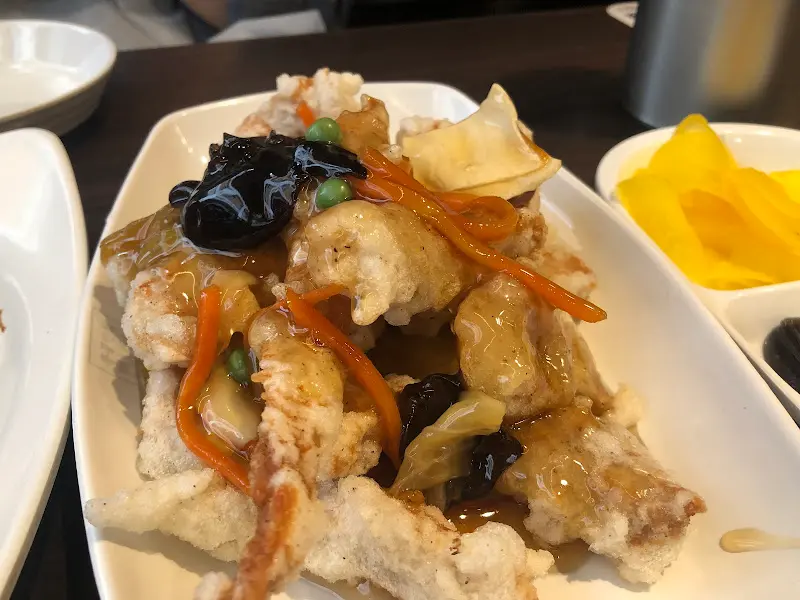 탕수육과 쟁반짜장의 조화